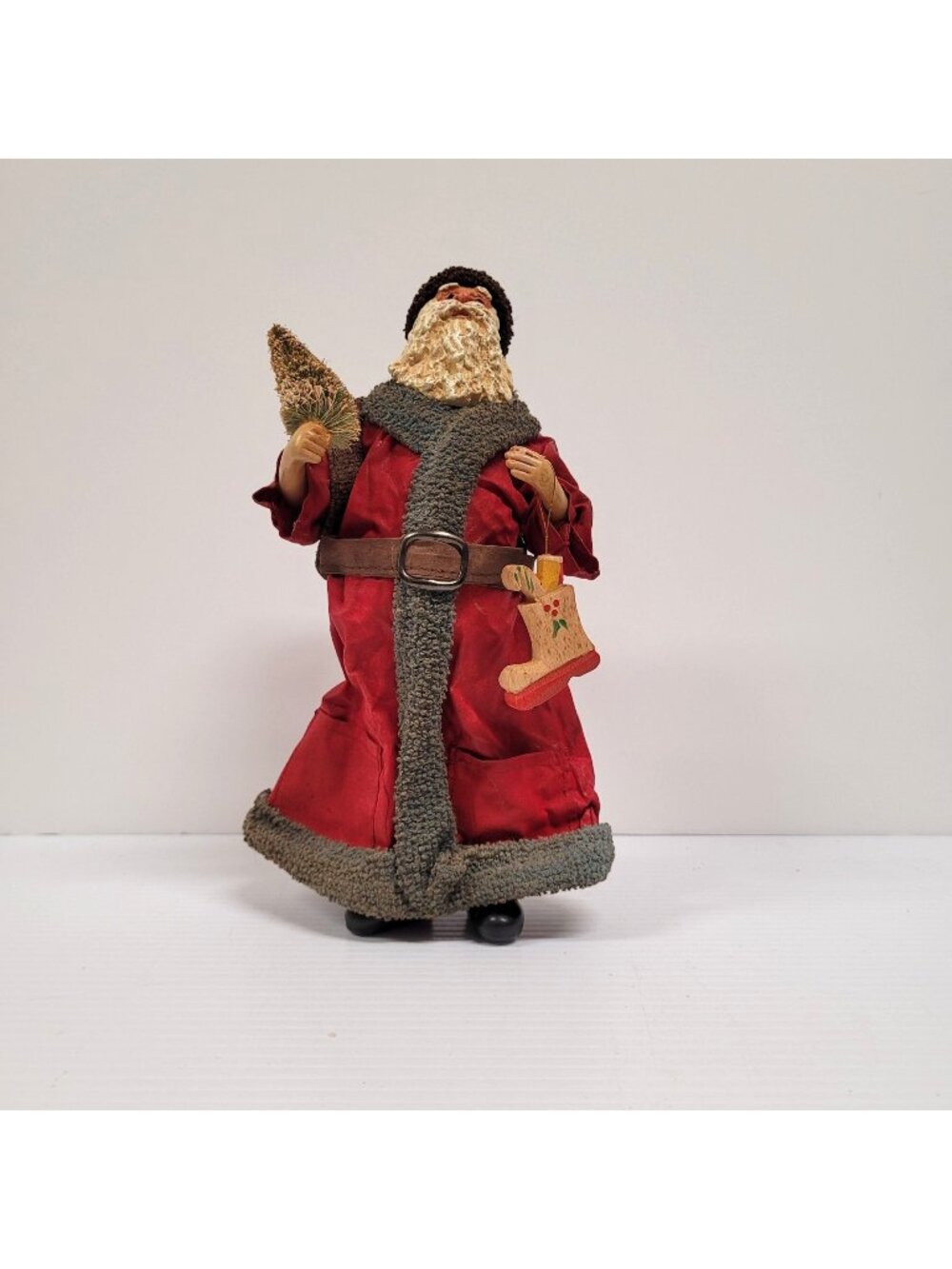 Possible Dreams Clothtique 1985 Father Christmas 10'' Santa Bag Toys Vintage